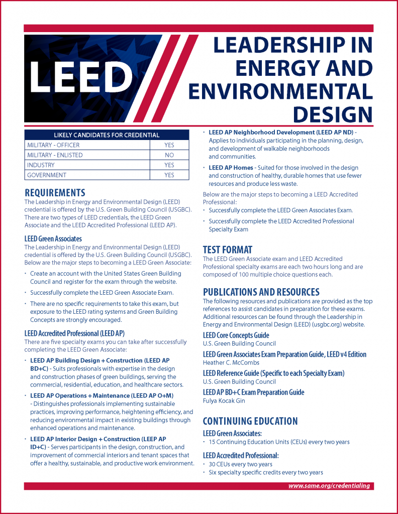 Leadership In Energy and Environmental Design