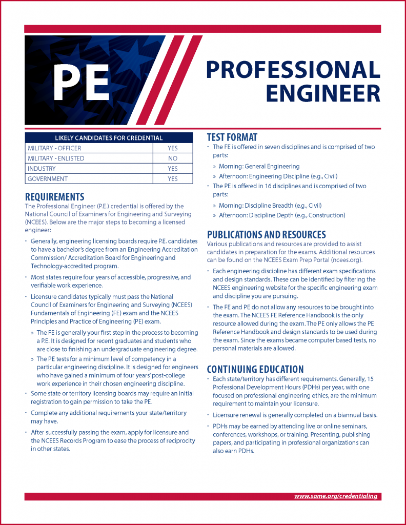 Professional Engineer
