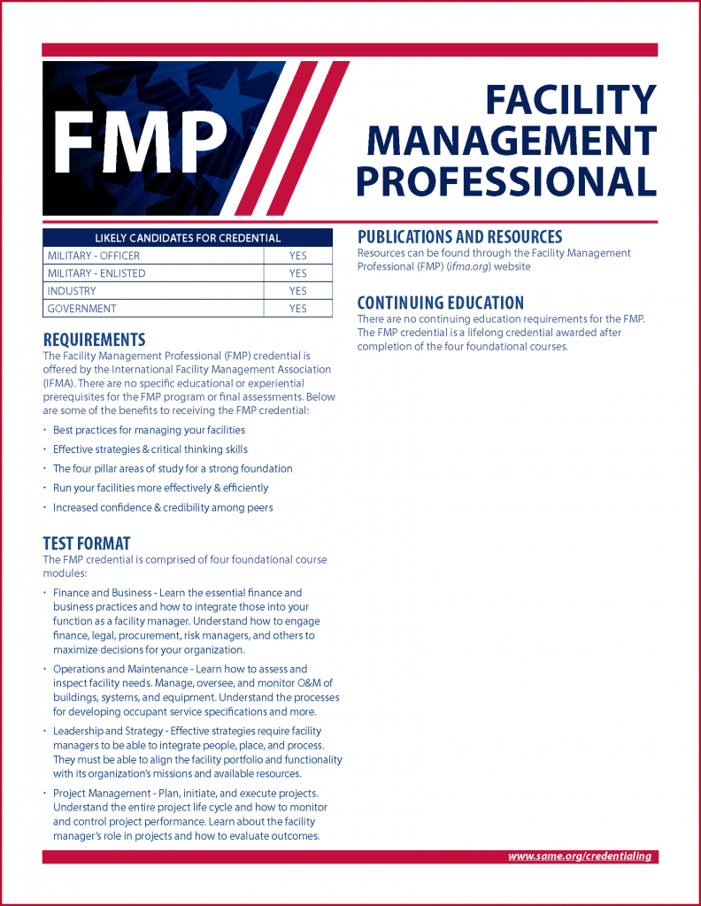 Facility Management Professional